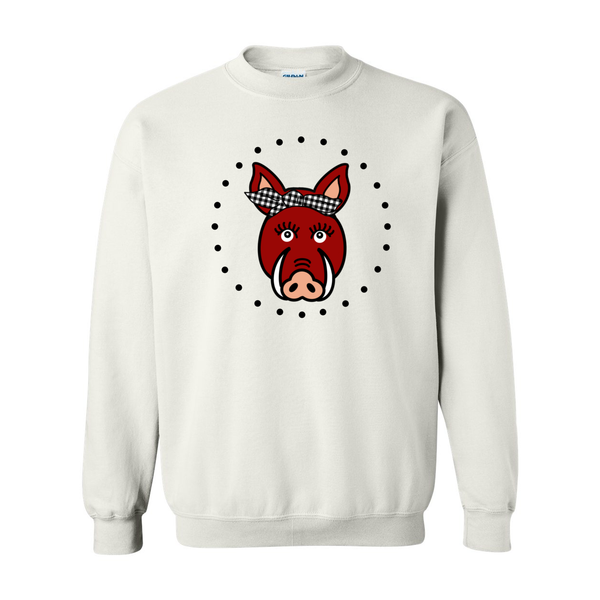 Lady Razorback Crewneck Sweatshirt