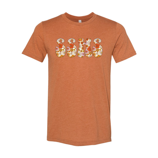 Siloam Springs 70s Print Soft Tee