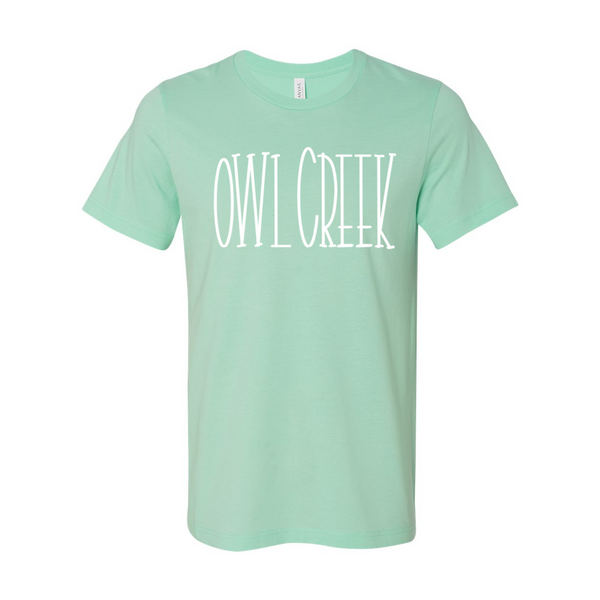 Owl Creek Tall Font Soft Tee