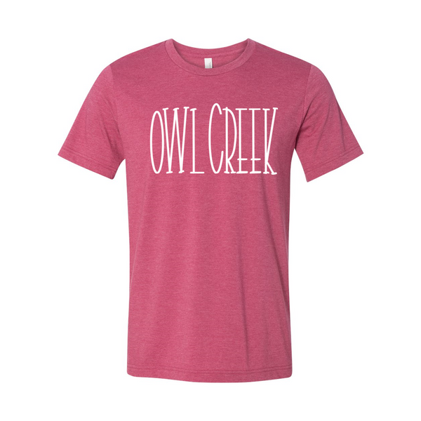 Owl Creek Tall Font Soft Tee