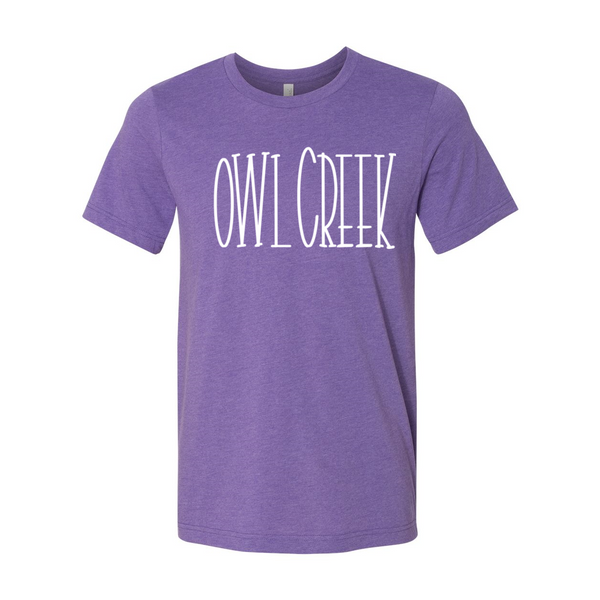 Owl Creek Tall Font Soft Tee
