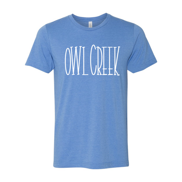Owl Creek Tall Font Soft Tee