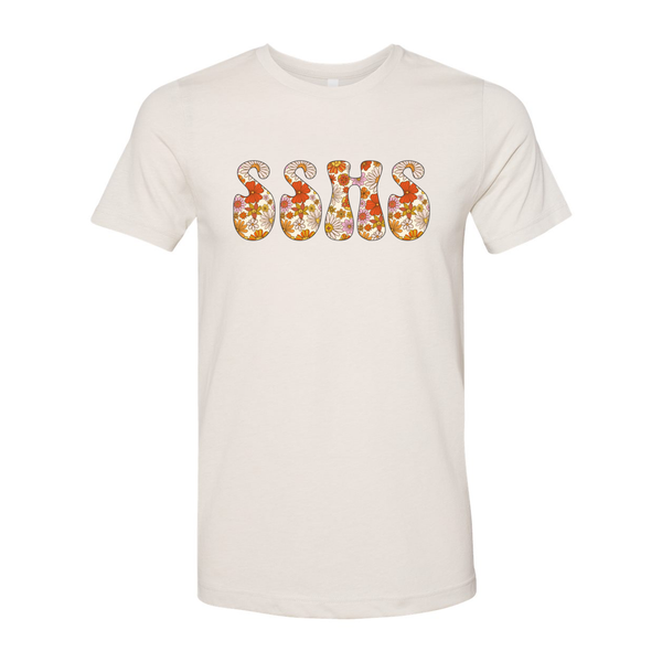 Siloam Springs 70s Print Soft Tee