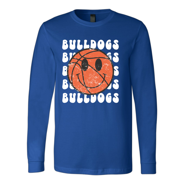 Bulldogs Basketball Long Sleeve Tee
