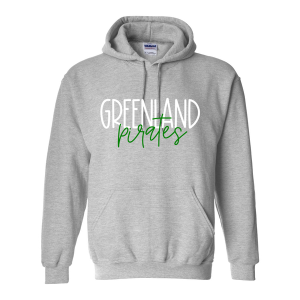 Greenland Script Font Hoodie