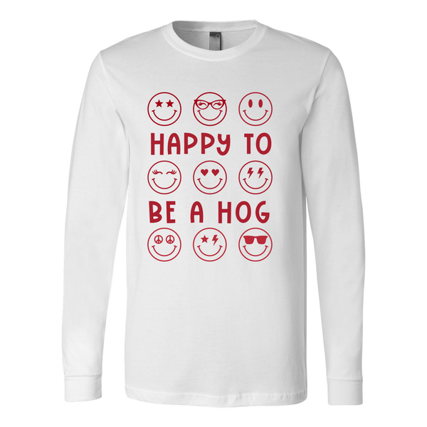 Happy Hog Long Sleeve Tee