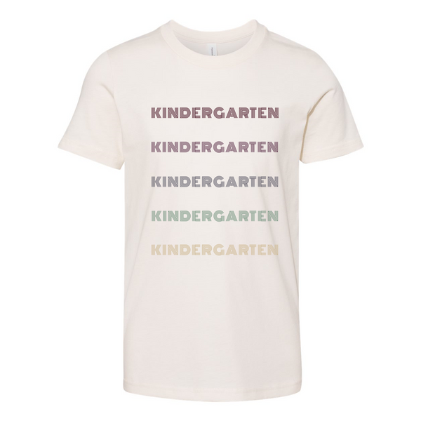 Kindergarten YOUTH Retro Soft Tee