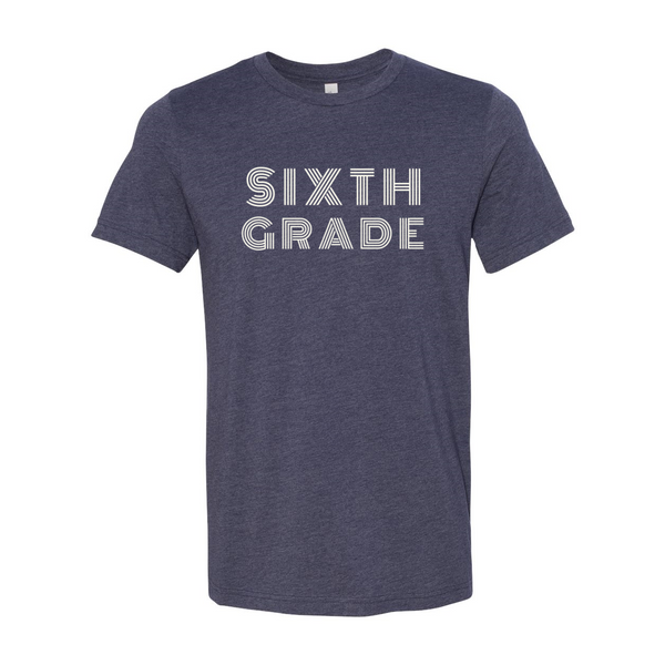 Sixth Grade Retro Soft Tee