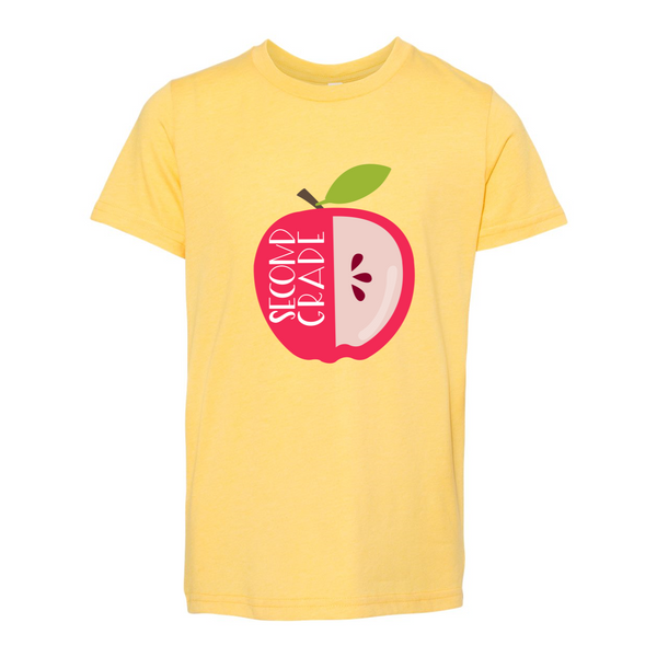 Second Grade YOUTH Apple Soft Tee