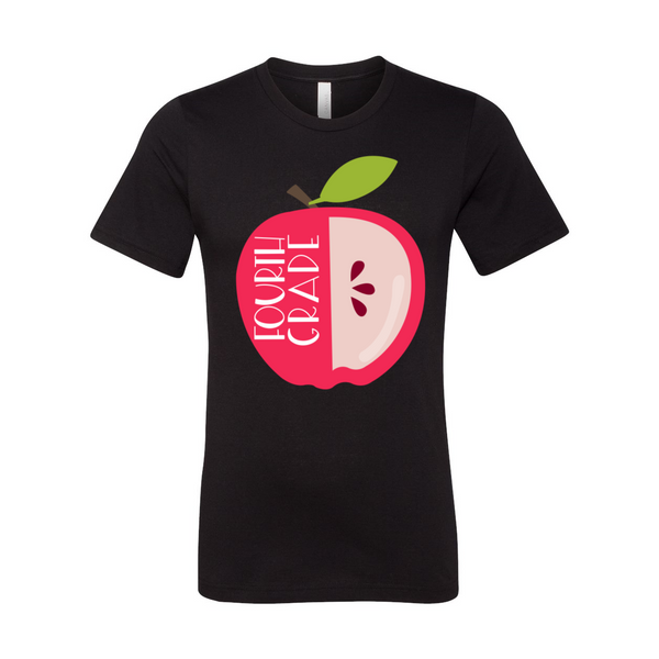 Fourth Grade Apple Tee