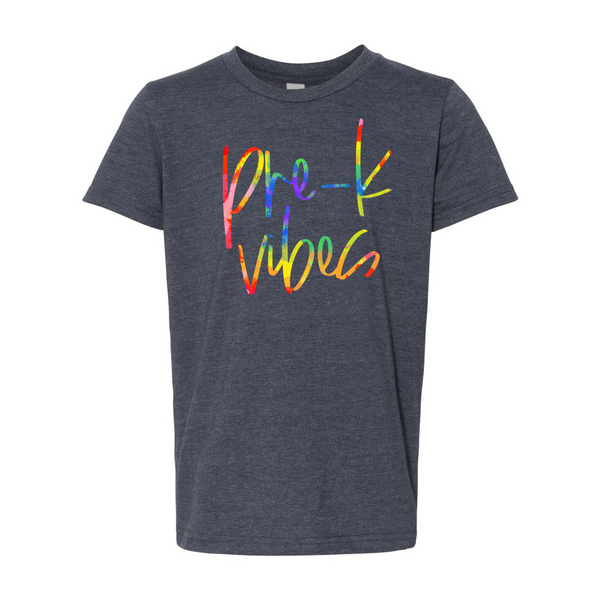 Pre-K YOUTH Tie-Dye Vibes T-Shirt