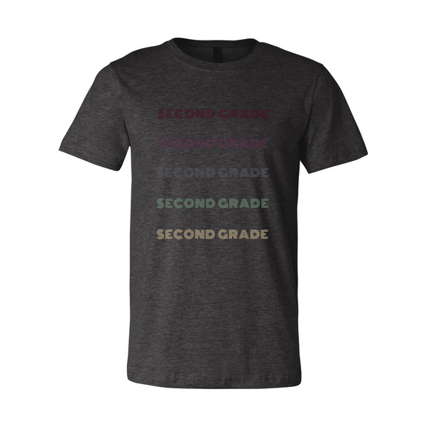 Second Grade Ombre Soft Tee