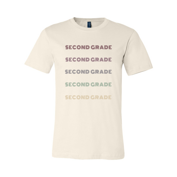 Second Grade Ombre Soft Tee