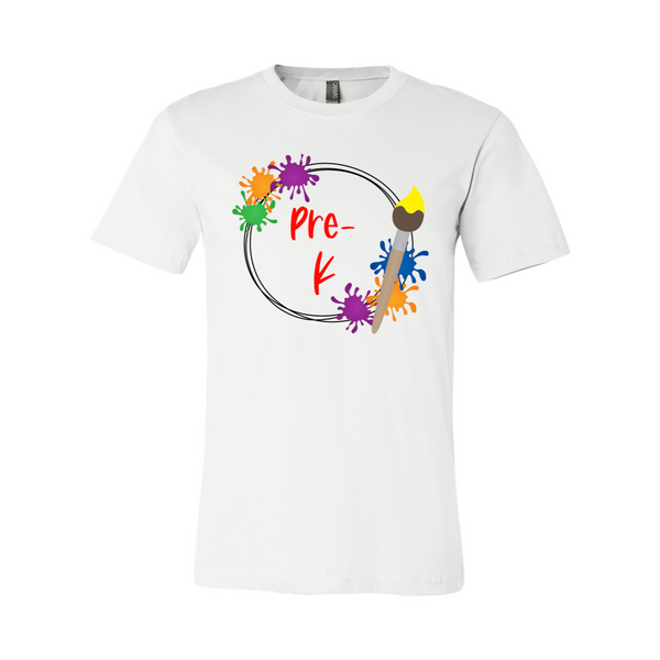 Pre-K Splatter Paint T-Shirt