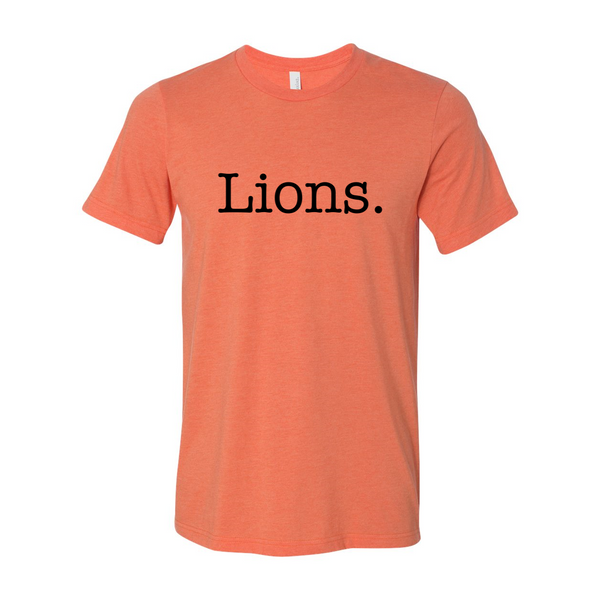 Lions. Soft Tee
