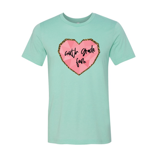 Sixth Grade Heart Soft Tee