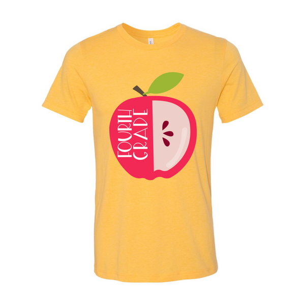 Fourth Grade Apple Tee