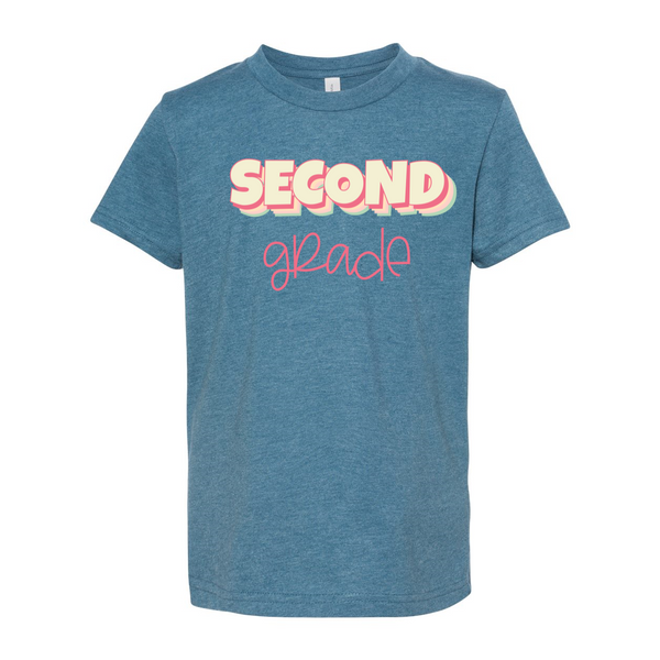 Second Grade YOUTH Sherbet Soft Tee
