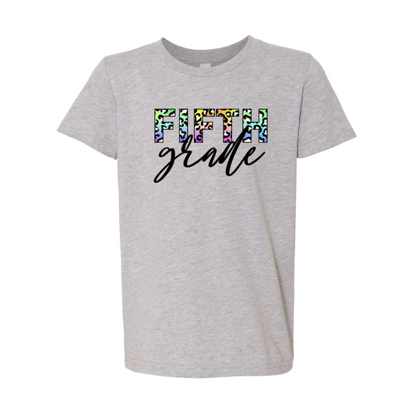 Fifth Grade YOUTH Colorful Animal Print