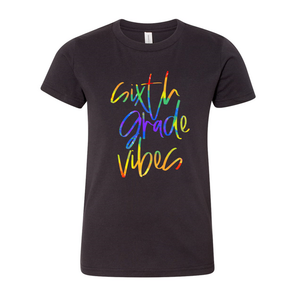 Sixth Grade YOUTH Vibes Soft Tee