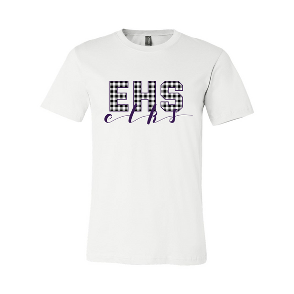 EHS Elks Gingham Soft Tee