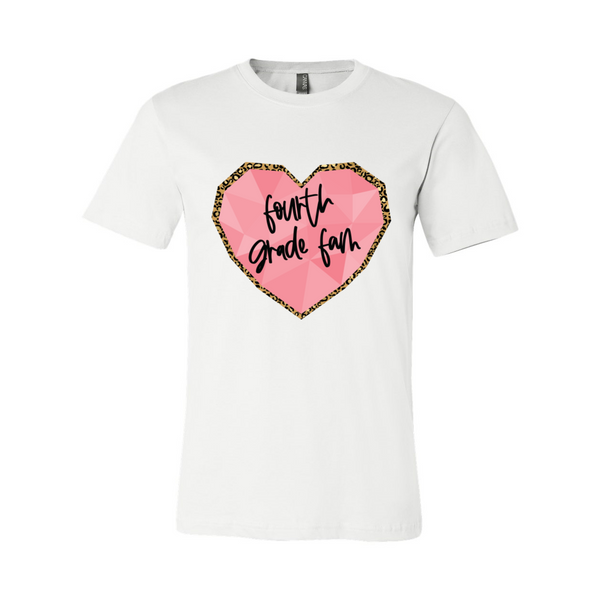 Fourth Grade Fam Heart Tee