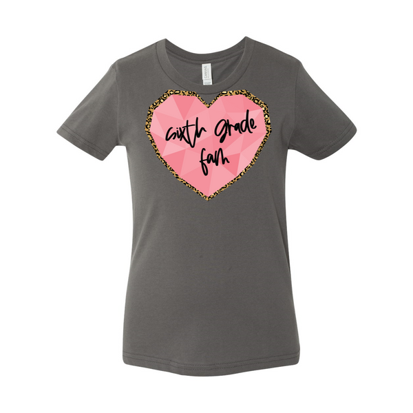 Sixth Grade YOUTH Heart Soft Tee