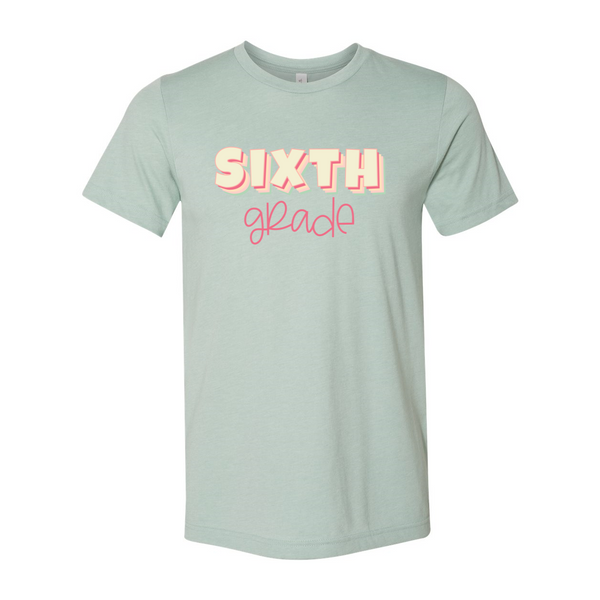 Sixth Grade Sherbet Soft Tee