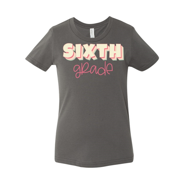 Sixth Grade YOUTH Sherbet Soft Tee