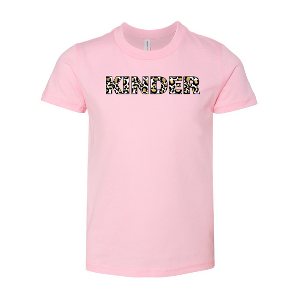 Kindergarten YOUTH Leopard Soft Tee