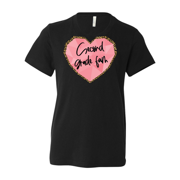 Second Grade YOUTH Heart Soft Tee