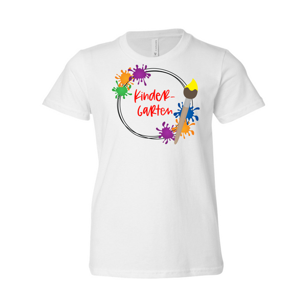 Kindergarten YOUTH Splatter Soft Tee