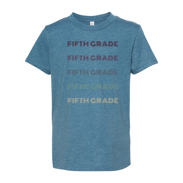 Fifth Grade YOUTH Ombre Soft Tee