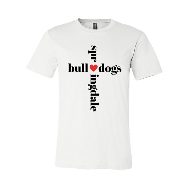 Springdale Bulldogs Cross T-Shirt