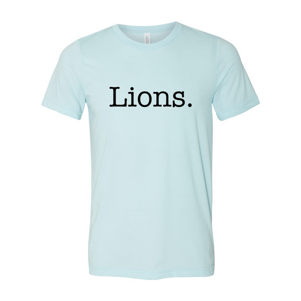 Lions. Soft Tee