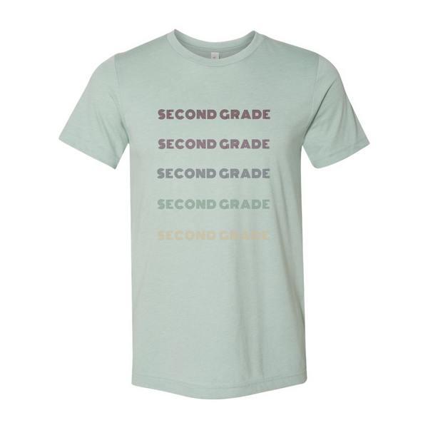 Second Grade Ombre Soft Tee