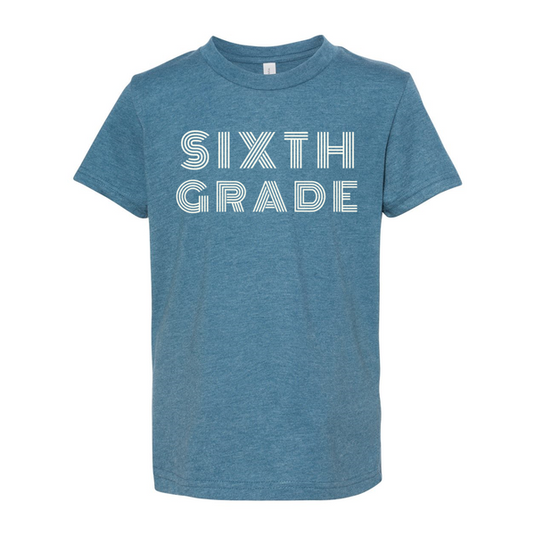 Sixth Grade YOUTH Retro Soft Tee