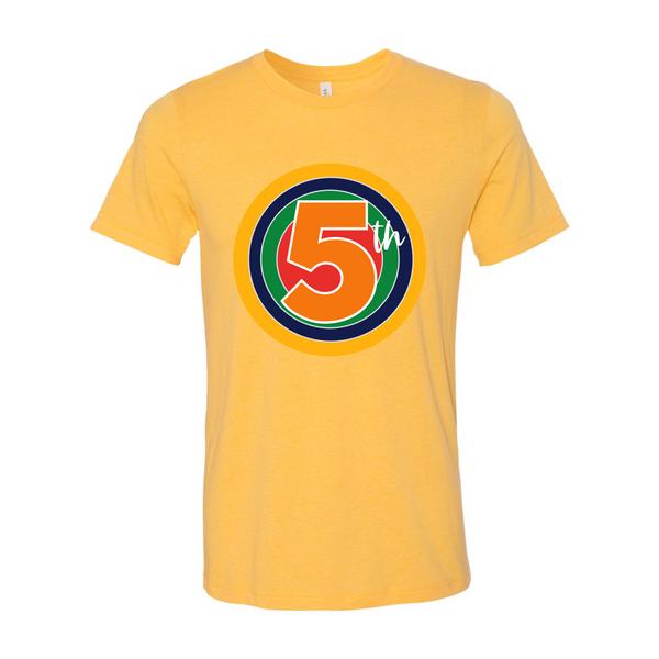 Fifth Grade Rainbow Target Tee