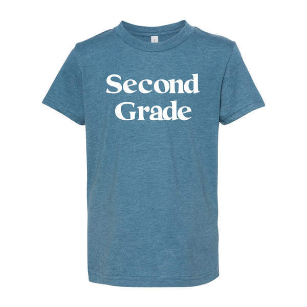 Second Grade YOUTH Print Soft Tee