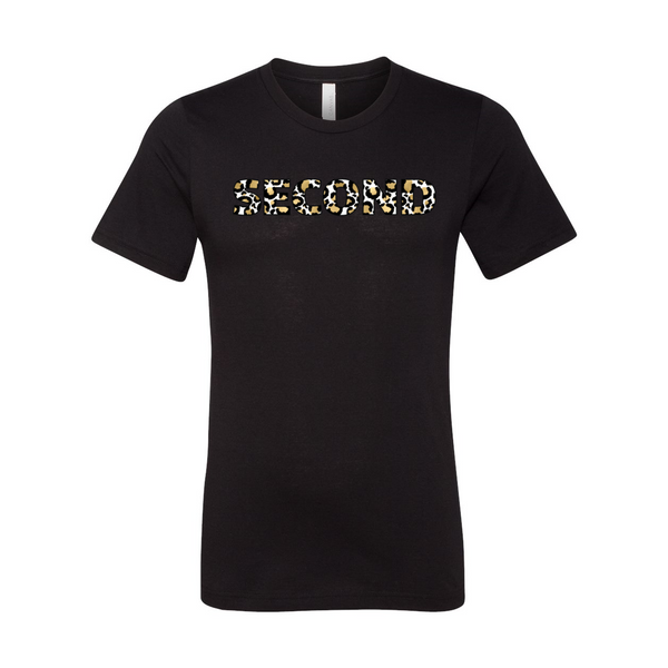 Second Grade Leopard Soft Tee