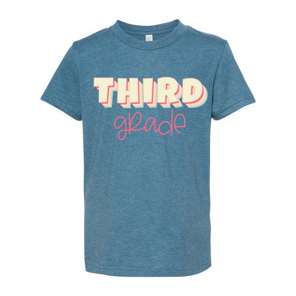 Third Grade YOUTH Shadow Tee