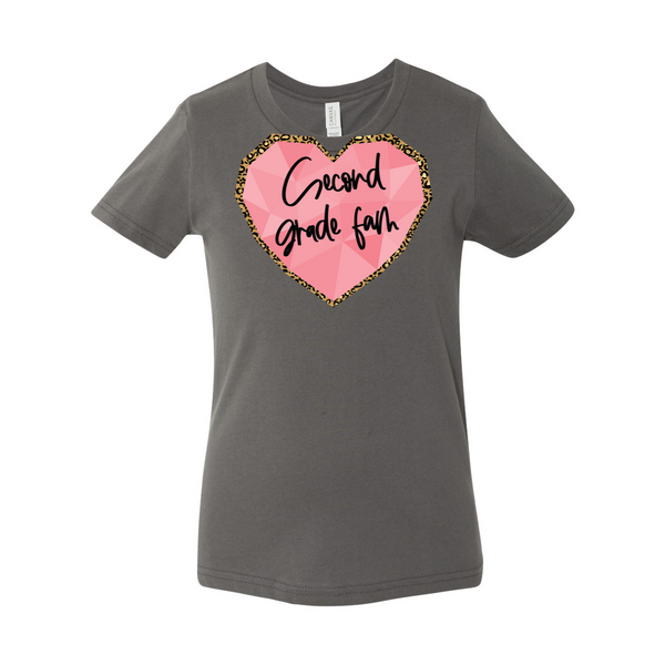 Second Grade YOUTH Heart Soft Tee