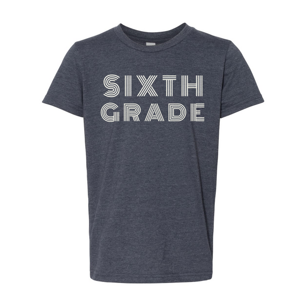 Sixth Grade YOUTH Retro Soft Tee