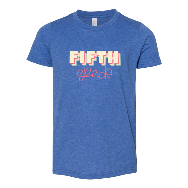 Fifth Grade YOUTH Sherbet Soft Tee