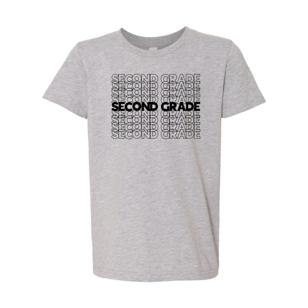 Second Grade YOUTH Mirror Soft Tee