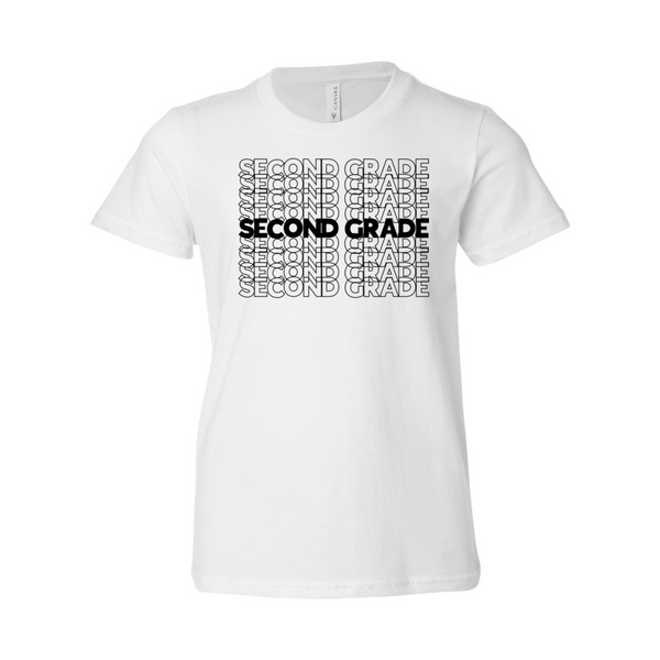 Second Grade YOUTH Mirror Soft Tee