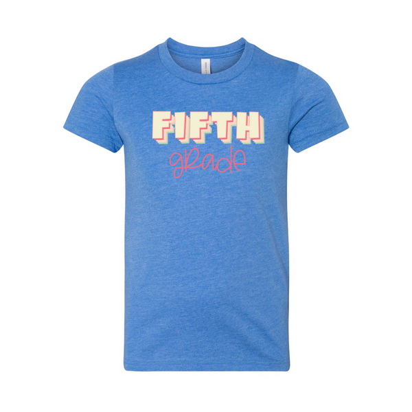 Fifth Grade YOUTH Sherbet Soft Tee