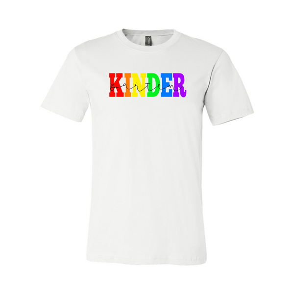 Kindergarten Rainbow Soft Tee