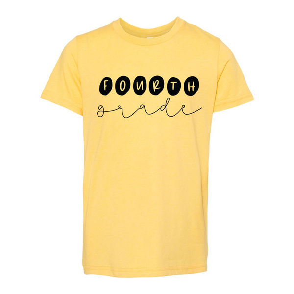 Fourth Grade YOUTH Circles Tee