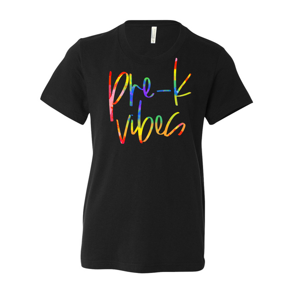 Pre-K YOUTH Tie-Dye Vibes T-Shirt